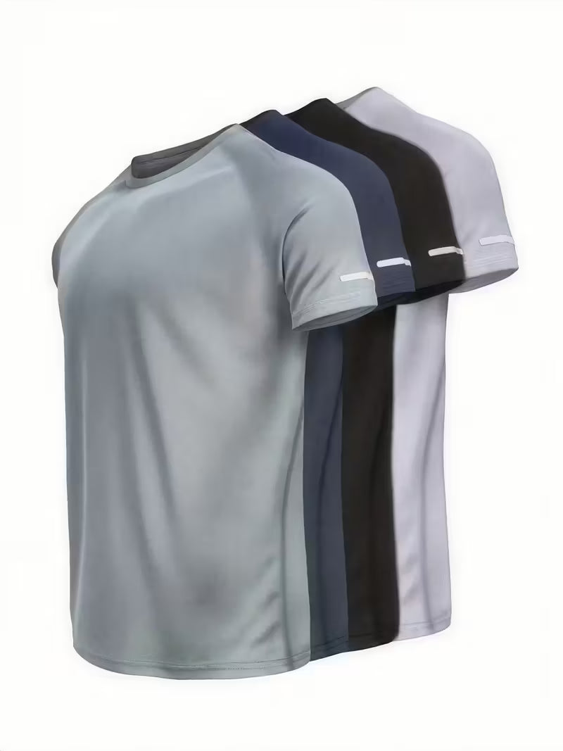 4 pack fitness t shirts