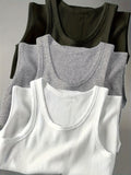 Tanktop "Wifebeater" 3 stk